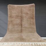 Handmade pure wool Moroccan rug 2/3 m