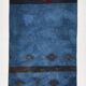 Soft Blue Turkish Woven Hallway Runner Rug, 79x342 Cm
