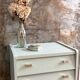1940s green Luxembourg chest of drawers