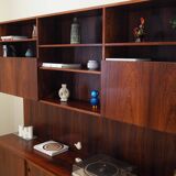 Armoire en palissandre, design danois, années 1960, designer : Ib Kofod-Larsen, manufac