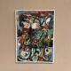 Original Swedish Oil on Canvas – “Abstract Composition” by Valter Gibson – Dated 1965 – Vintage & Framed