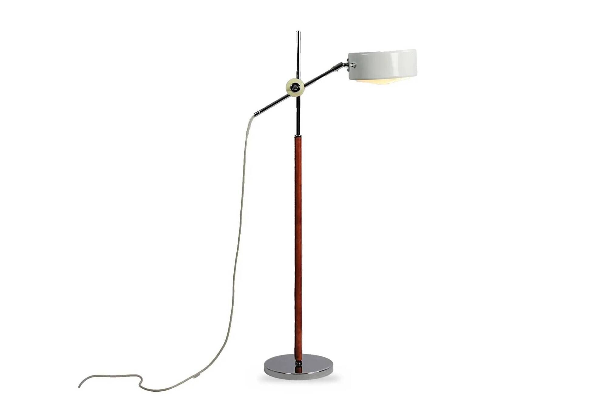 Floor lamp model 591G 2S/J “Simris/Olympia” by Anders Pehrson for Ateljé Lyktan, Sweden, 1960s