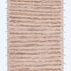 Tapis afghan beige 246 x 155 cm