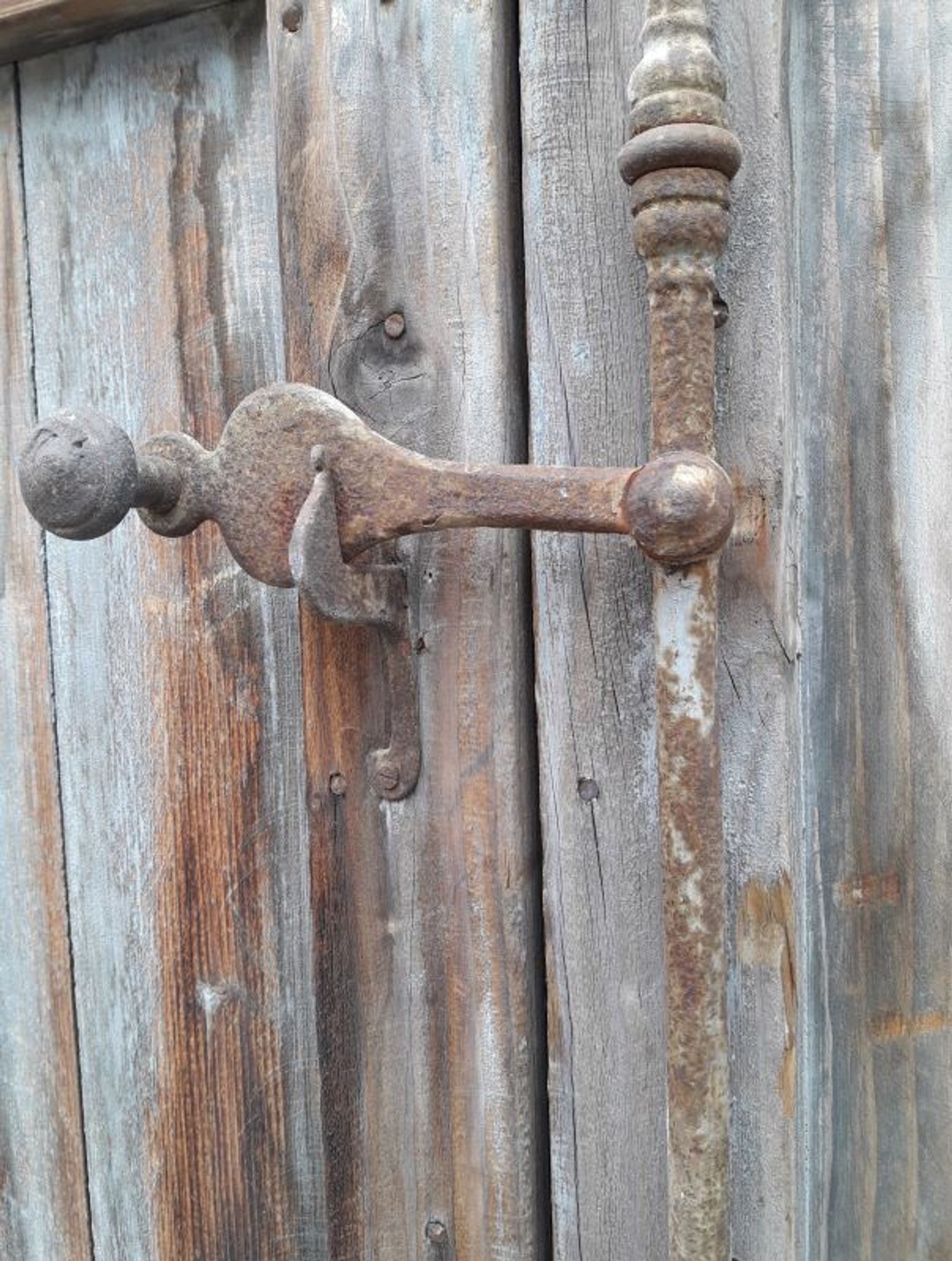 Pair of shutters fir hinges XVIII° old