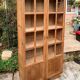 Art Deco Parisian glass-fronted wardrobe, demountable