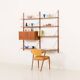 Danish home office wall-unit in the style of Poul Cadovius, 1960s