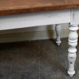 Wooden bistro table