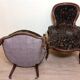 Paire De Bergères Style Louis XV En Noyer vers 1850