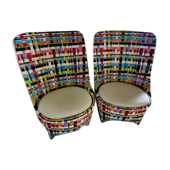 Pair of armchairs Cap West Driade