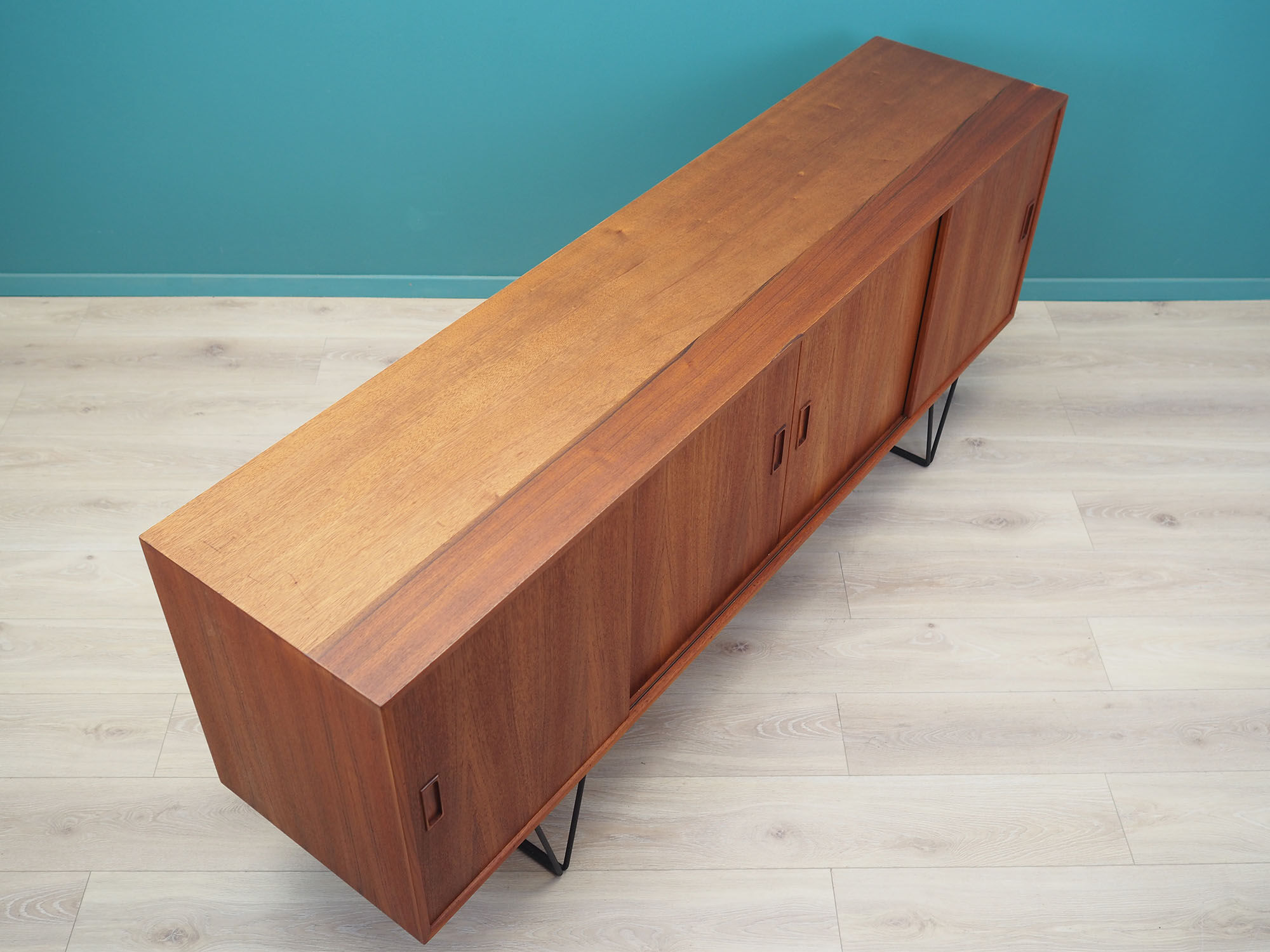 Teak sideboard, Danish design, 1970s, designer: Erik Jensen, production: Westergaards Møbelfabrik