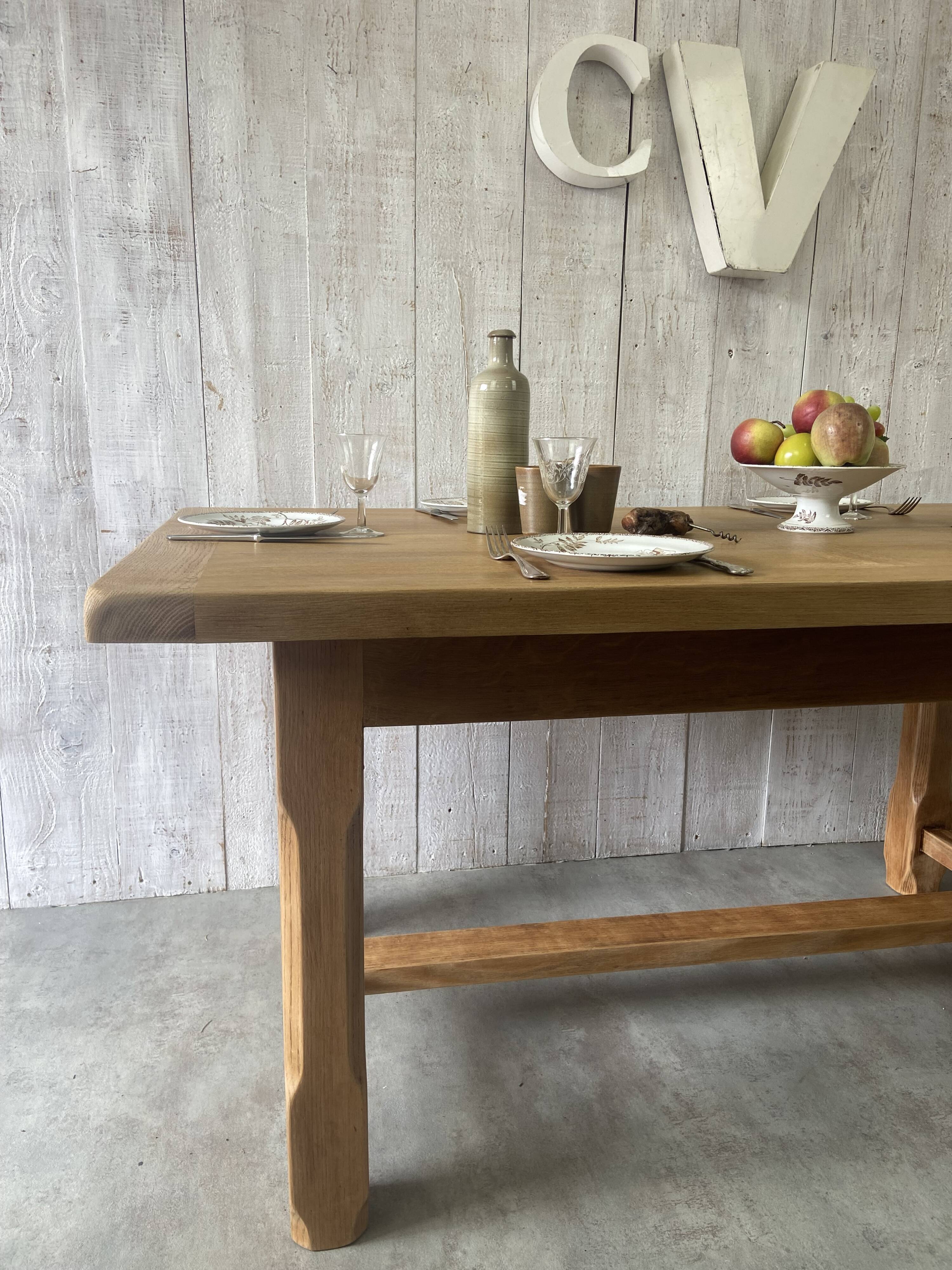 Oak farmhouse table 160x90CM