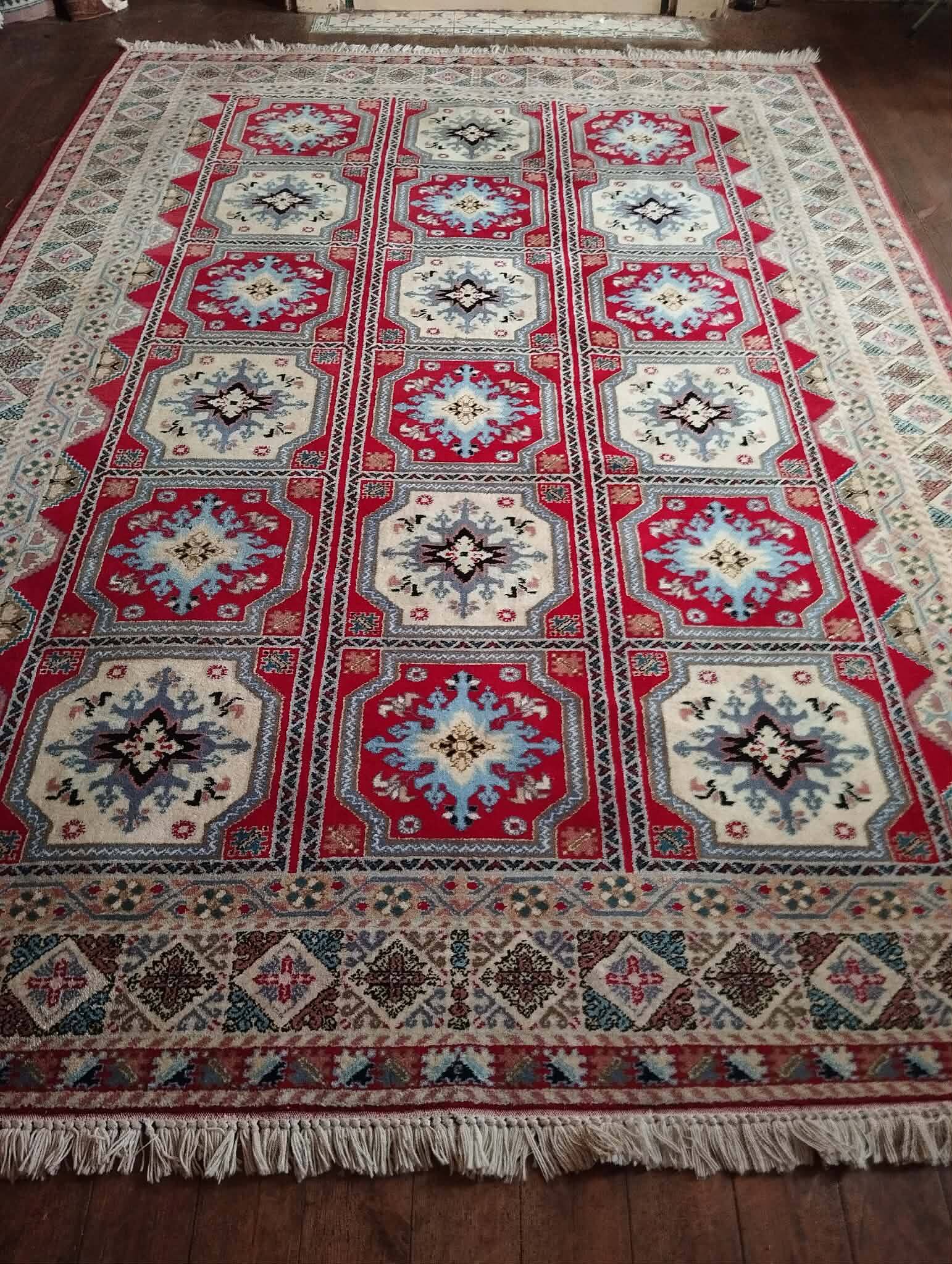 Handmade Berber Carpet Fes 309x211cm