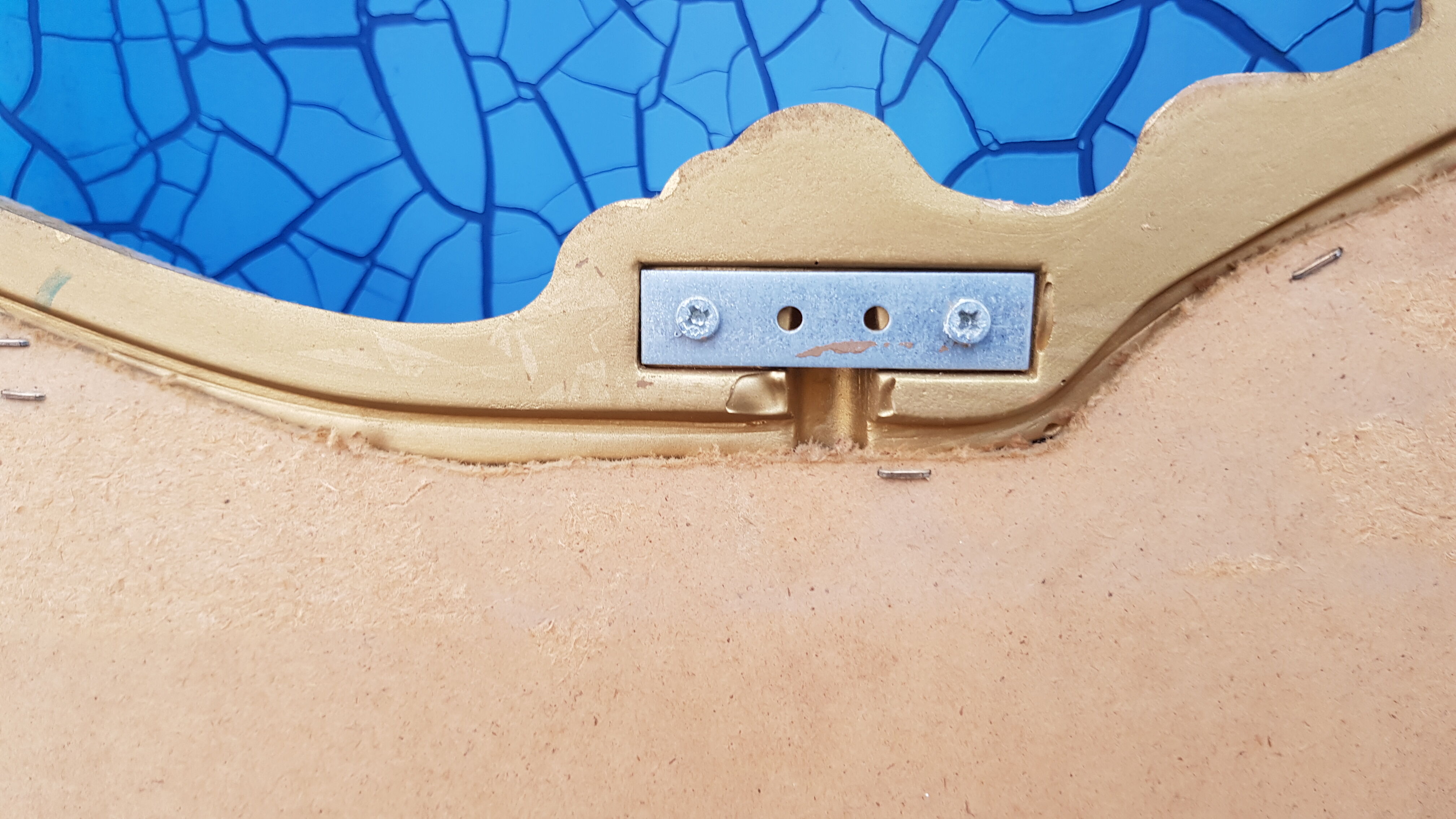 Baroque gilded mirror