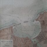 Nautical chart of the Bay of Saint Jean de luz