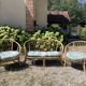 Rattan lounge