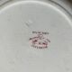 Mismatched series of 4 old “Terre de fer” flat plates