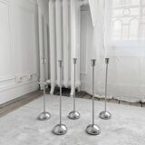 Set of 5 vintage ikea 1980s design candle holders