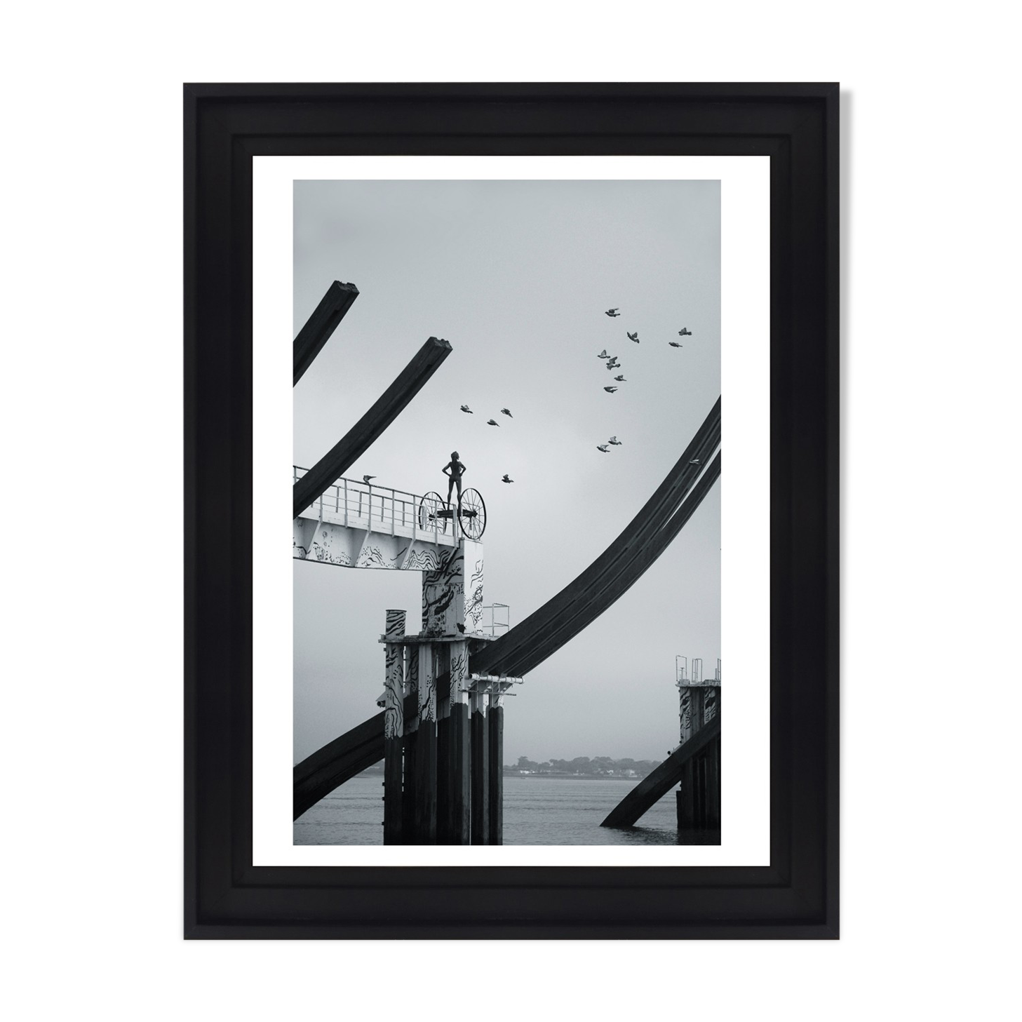 Photograph numbered "The Chariot" artist FT