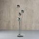 Goffredo Reggiani chrome floor lamp with four spotlights, Italy, 1970s