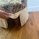 Pair of antique tapestry toad armchairs