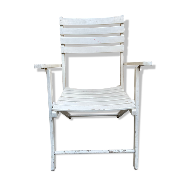 Fauteuil de jardin pliant années 50