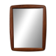 Scandinavian mirror in solid teak, Denmark circa 1970.