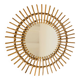 Rattan mirror