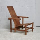 Armchair after Gerrit Rietveld. Circa 1970