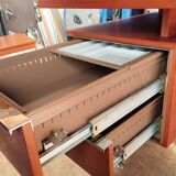 Vintage teak desk by Alain Richard