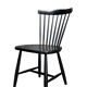 Scandinavian chair Sven Erik Fryklund for HagaFors blackened wood 1950