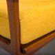 Chaise longue danoise du milieu du siècle en teck attribuée à Ib Kofod-Larsen, années 1960