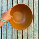 Large stoneware salad bowl