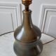 Handmade 70s sandstone lamp in France