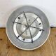 Grey Industrial Aluminium Cage Pendant Lamp with Frosted Glass, 1970s