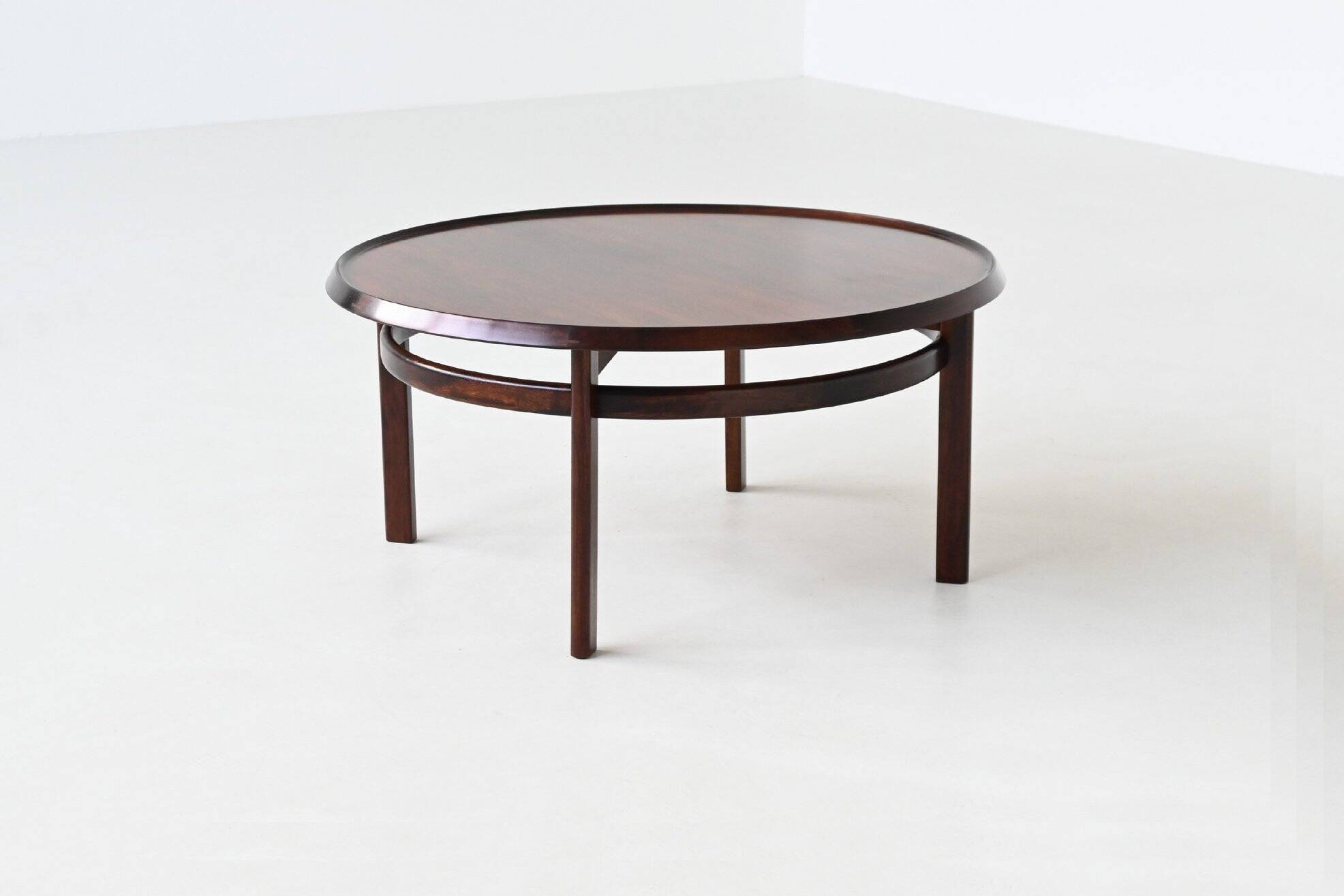 Table basse « Bellis » de Torbjörn Afdal en palissandre, Bruksbo, Norvège, 1960