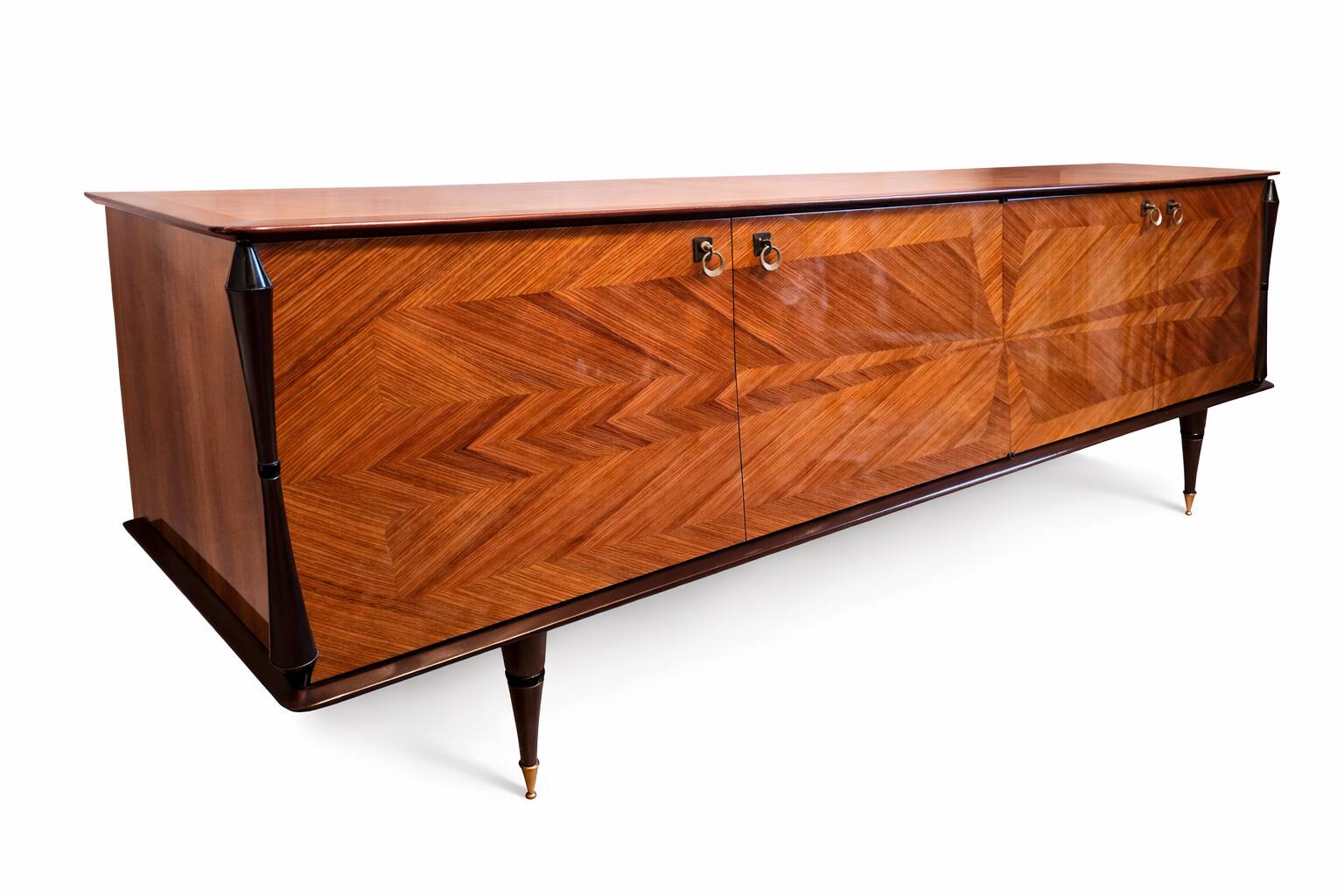 Buffet in rosewood and sycamore