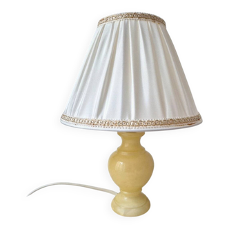 Vintage table lamp with alabaster base '1970s -