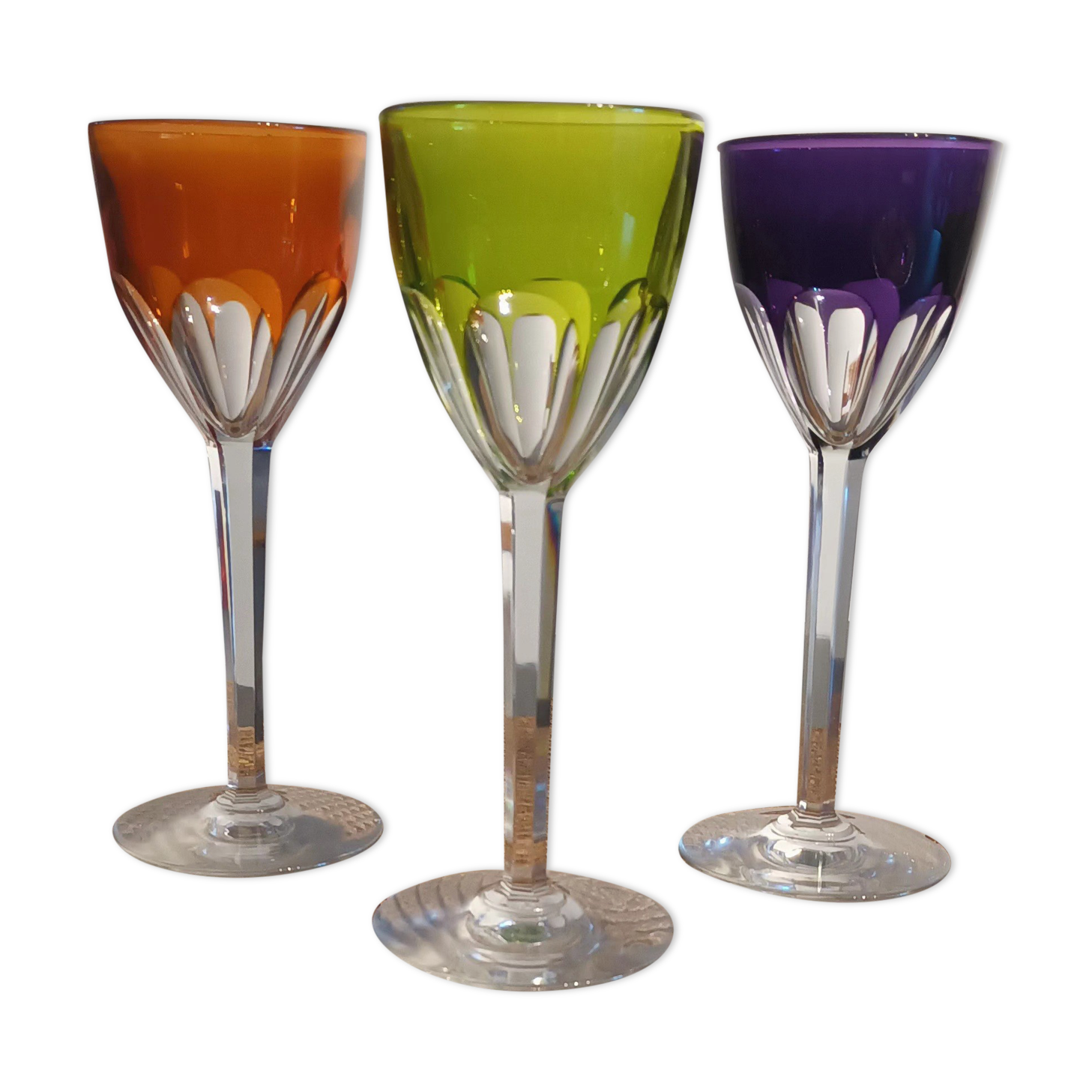 Baccarat stemmed glasses
