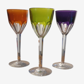 Baccarat stemmed glasses