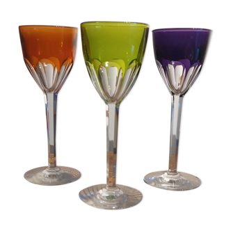 Baccarat stemmed glasses