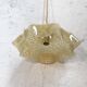 Suspension in yellow Clichy glass