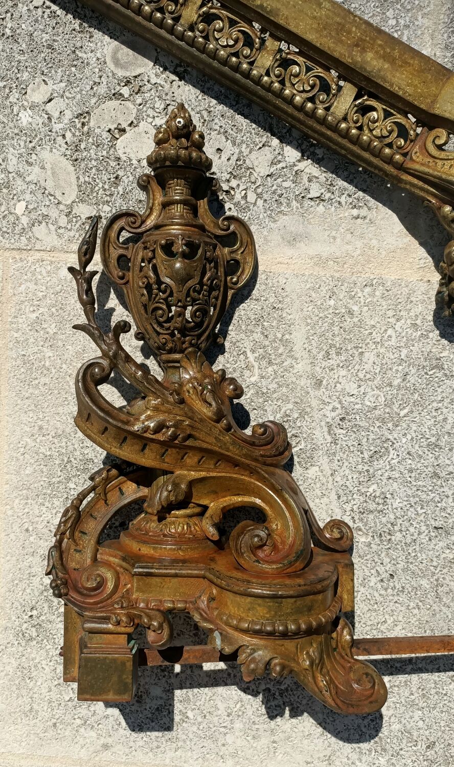 Napoleon lll fireplace bar