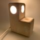 Pied de lampe en pierre naturelle
