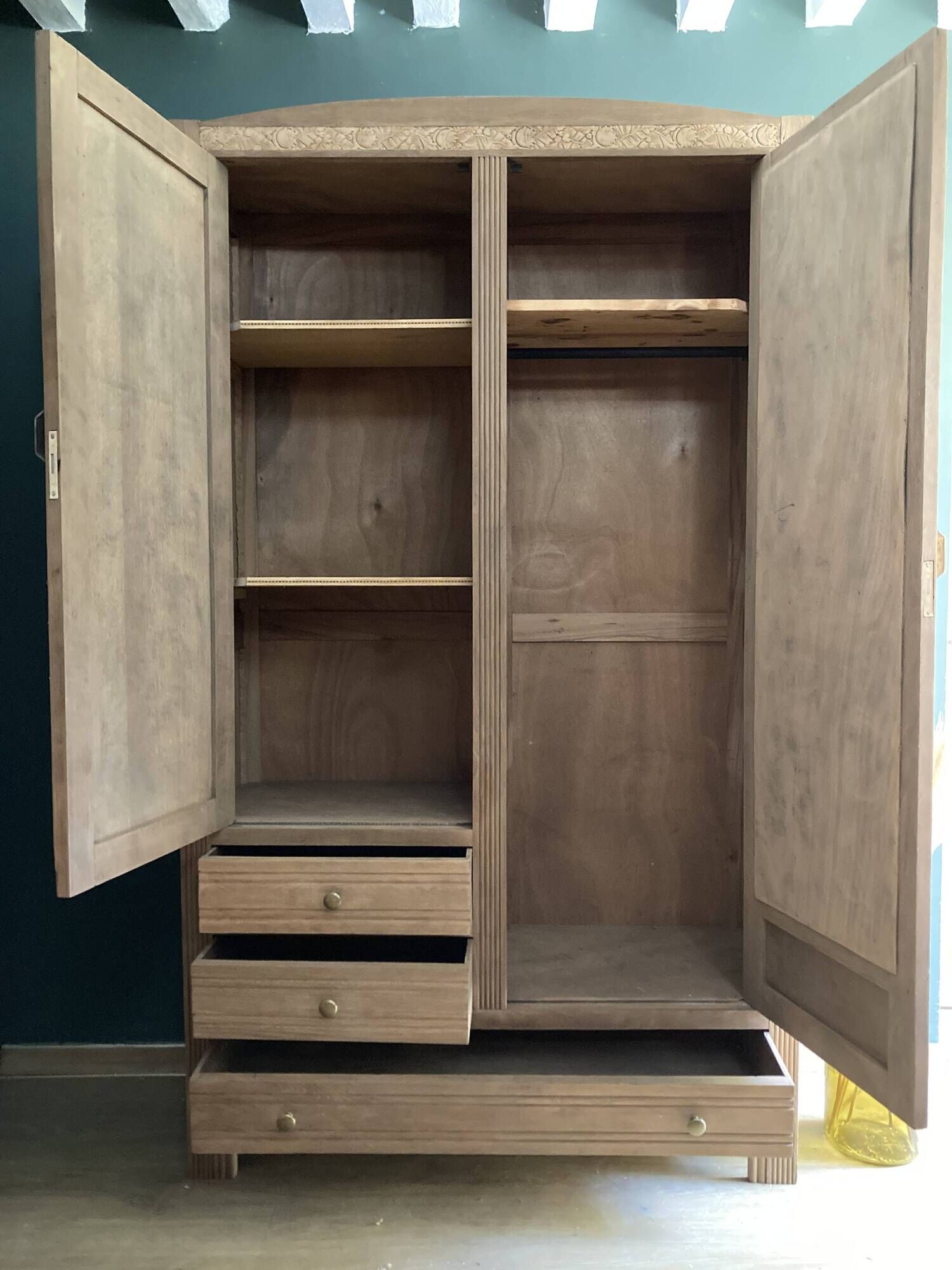Parisian hotel Art Deco wardrobe