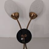 Applique tulipe murale