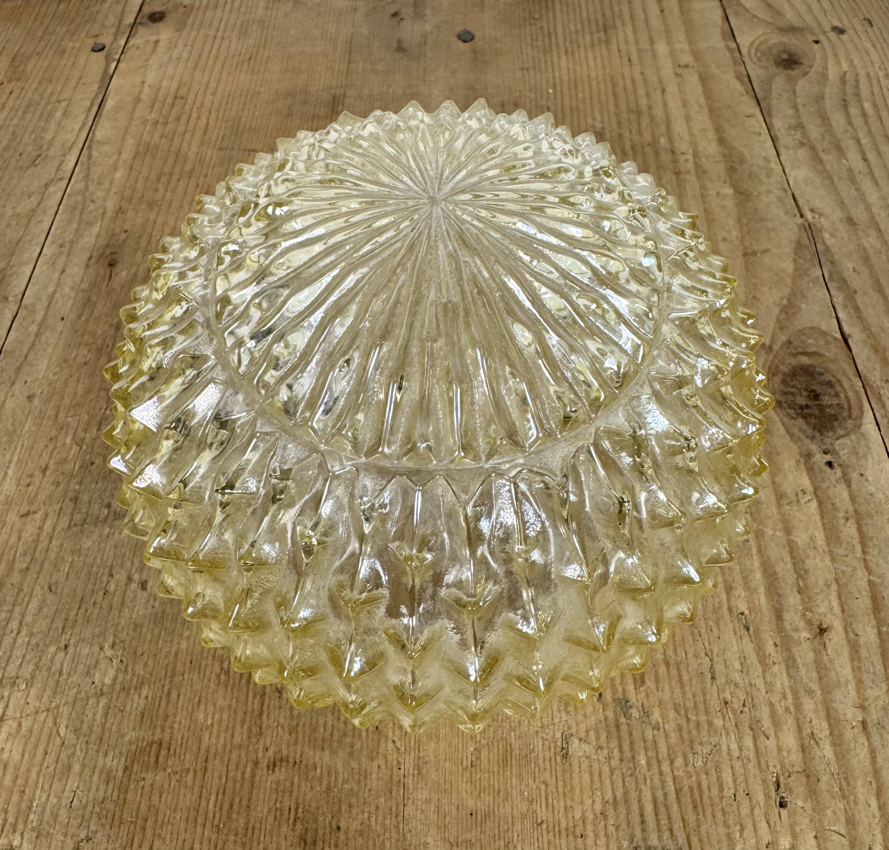 Vintage White Porcelain Pendant Light, 1970s