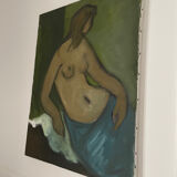 Tableau ancien - buste femme
