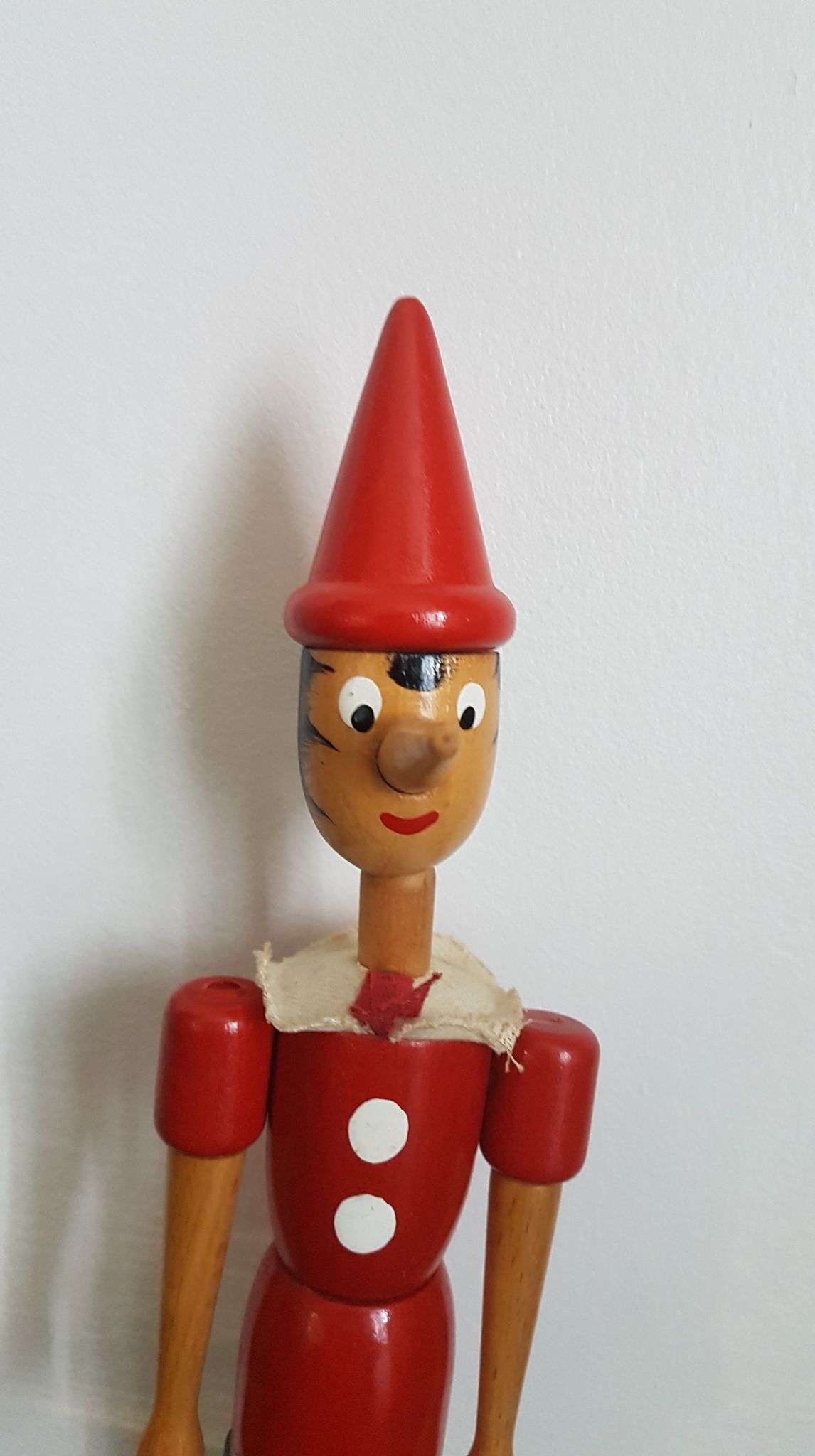 Vintage Pinocchio wooden toy