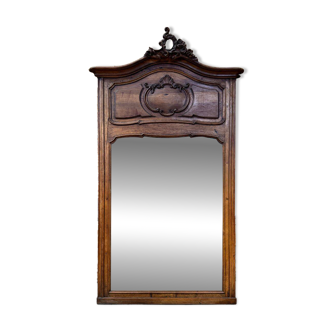 Large antique mirror in Louis XV style