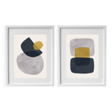 2 geometric arts imprimé